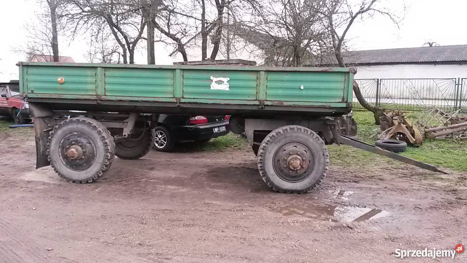 Przyczepa Sanok D50 6 ton ładowności Przyczepy i naczepy łódzkie Kozenin