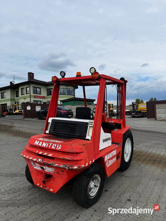 wózek widłowy terenowy MANITOU MCE25 przesuw Działoszyn