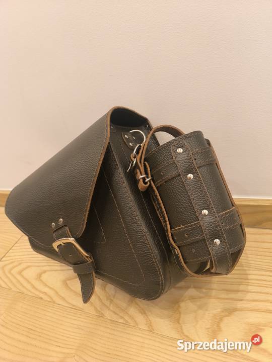 Sakwa Boczna Skórzana Chopper Klasyka Harley Racibórz sprzedam