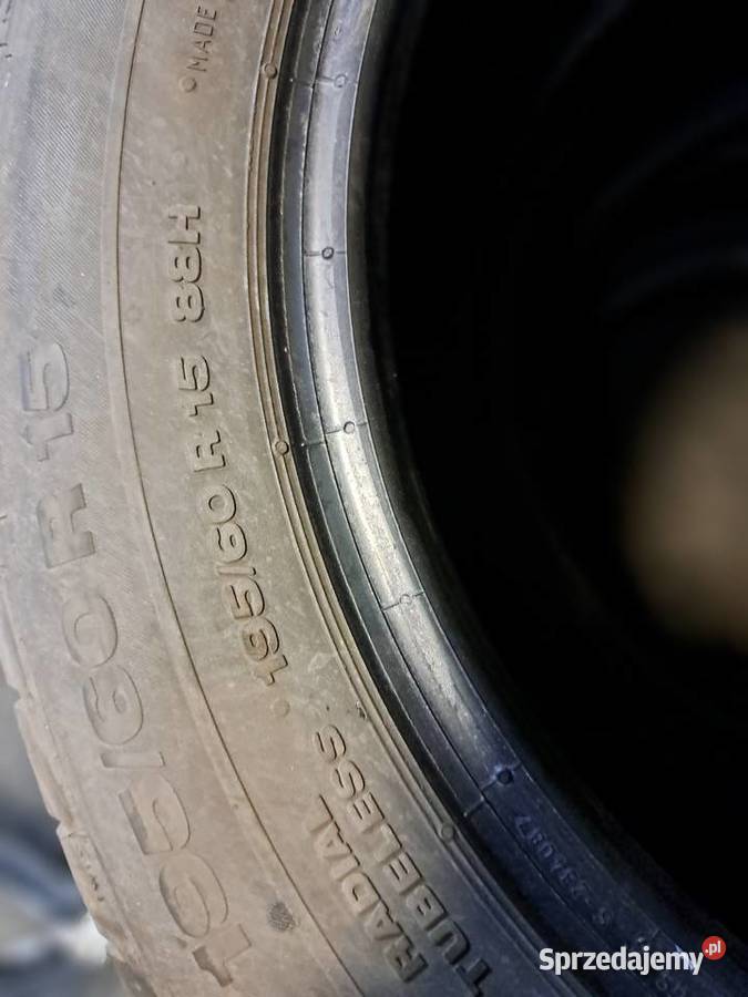 Opony Continental 195 60 15 88h sprzedam