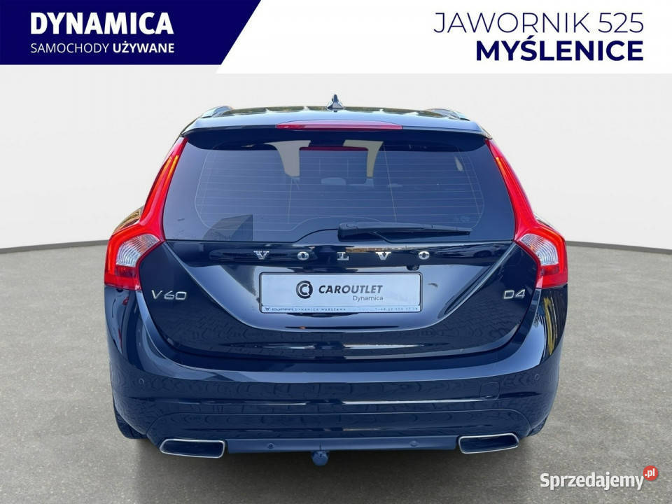 Volvo V60 20 D4 190 automat 2017 r HAK przebieg elektrycznie ustawiane fotele Myślenice