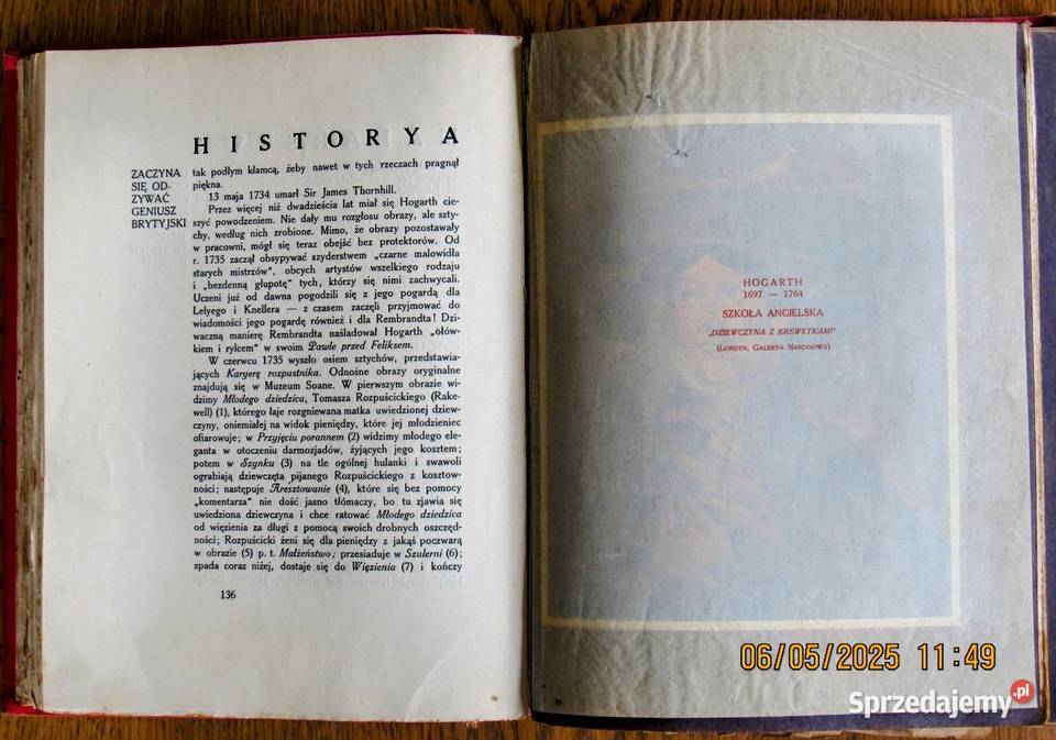 Malarstwo angielskie Tom 7 Historii malarstwa w