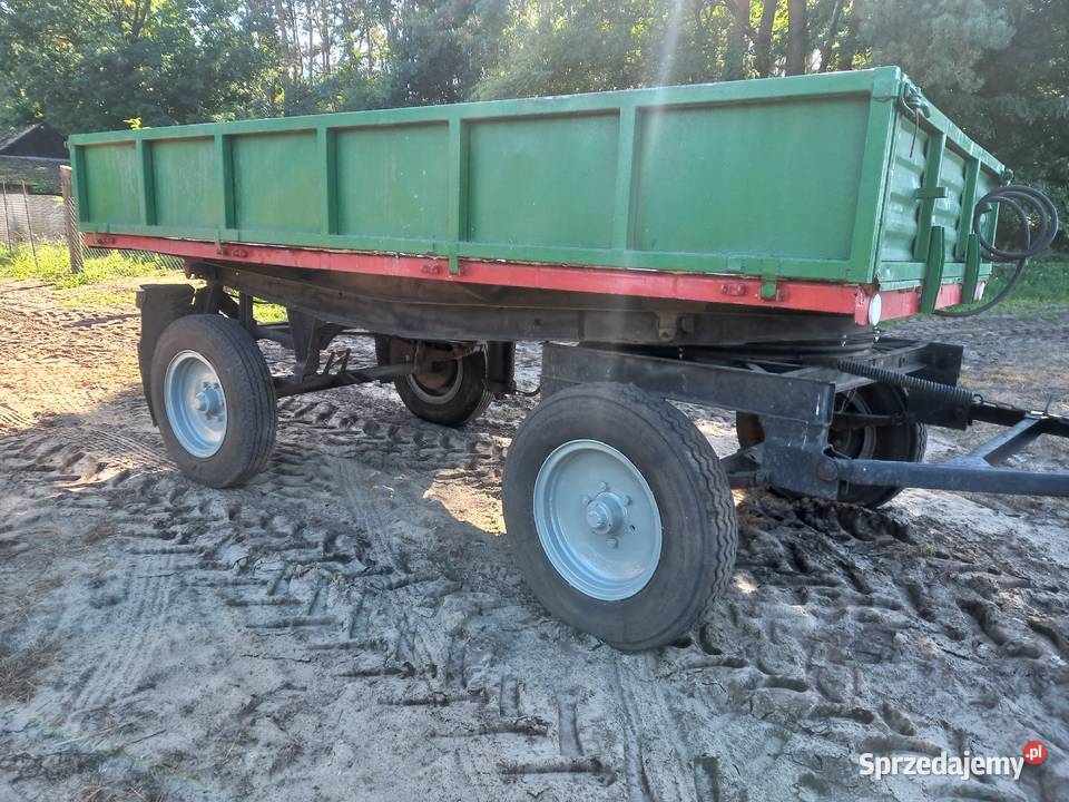 Przyczepa rolnicza d 47 nieuszkodzony Sieradz sprzedam