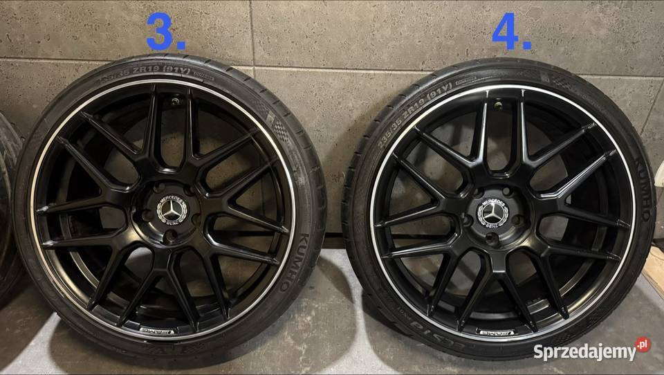 19 Mercedes C w205 w206 E w212 felgi koła 5x112