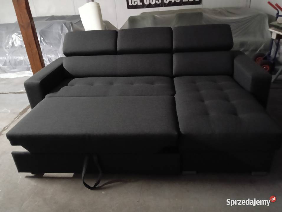 Nowy przepiękny narożnik rozkładany Sadki