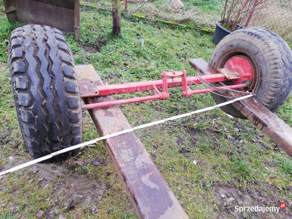 Oś hamowana do przyczepy na kołach balkonowych mazowieckie Szydłowiec sprzedam