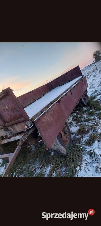 Przyczepa d 45 sztywna zarejestrowana Iłża