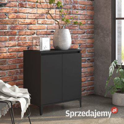 vidaXL Szafka czarna 60x35x70 płyta wiórowa Warszawa