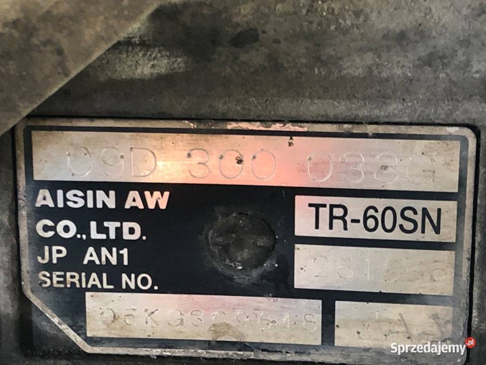 SKRZYNIA BIEGÓW PORSCHE CAYENNE TR60SN 45 340