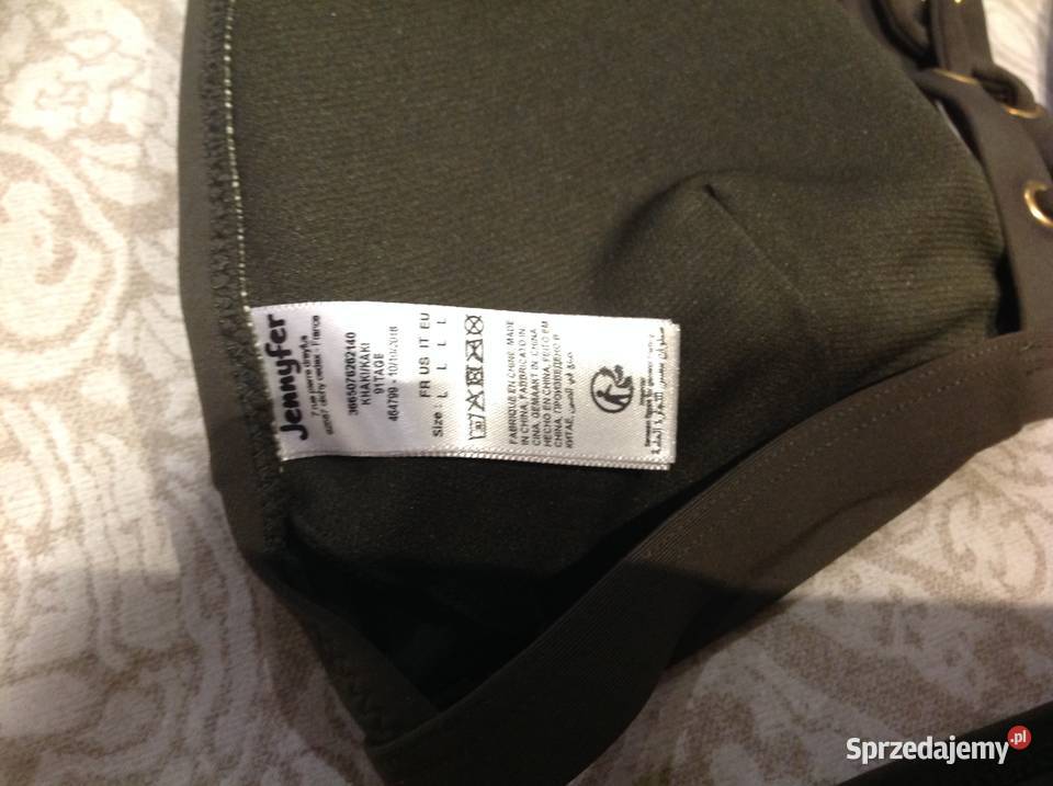 Bikini Strój Kąpielowy JENNYFER L Khaki NOWY