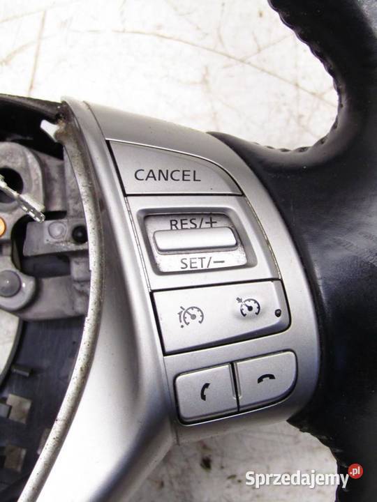 KIEROWNICA SKÓRZANA MULTIFUNKCJA NISSAN QASHQAI