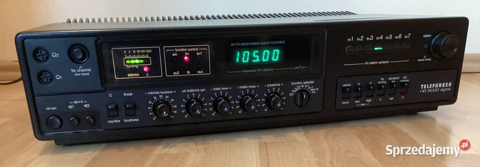 Amplituner Wzmacniacz TELEFUNKEN HR 5000 digital Gdynia
