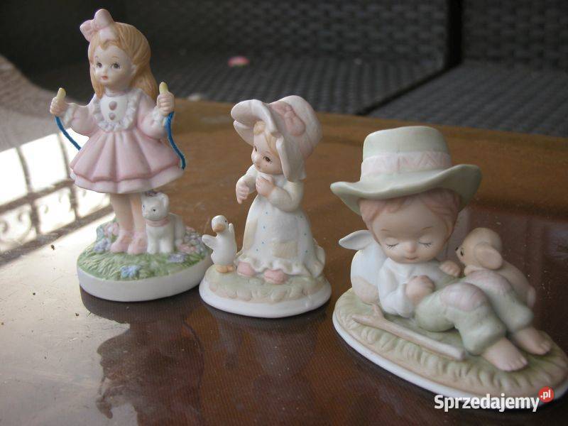 kolekcjonerskie figurki z biskwitu sygnowane Gorzów Wielkopolski