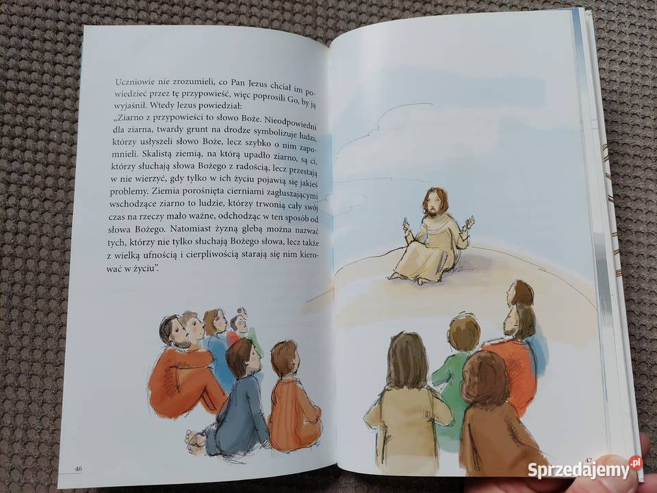 2xCD i książka Biblia Święta historia naszych Książki dla dzieci Kraków