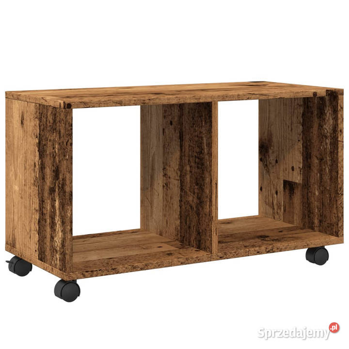 Szafka na kółkach stare drewno 72x33x425 mazowieckie Warszawa