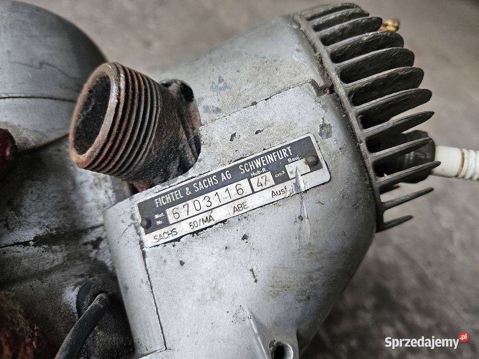 Silnik Sachs 50 Saxonette wielkopolskie Kłodawa
