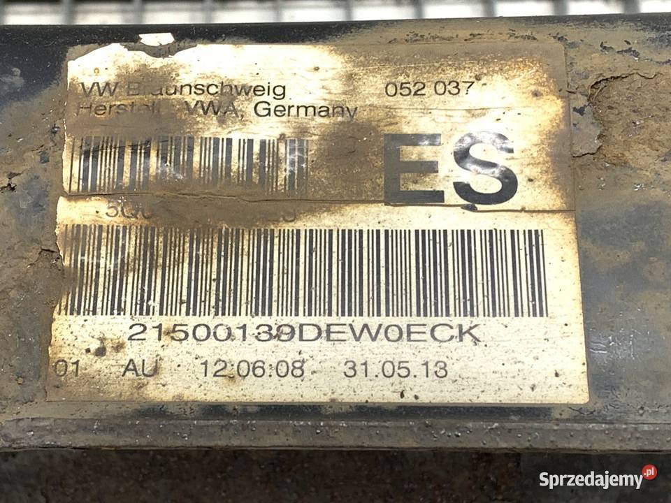 BELKA TYŁ VW GOLF VII Hatchback TYLNA