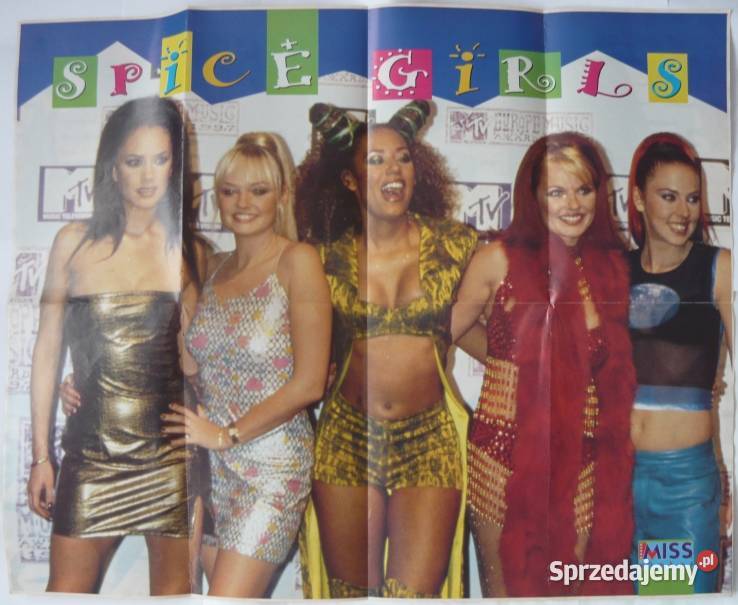 PLAKATY SPICE GIRLS WYPRZEDAŻ ŚWIAT kujawsko-pomorskie Bydgoszcz