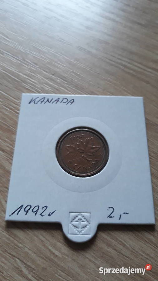 1 Cent Kanada 1992 r Konin
