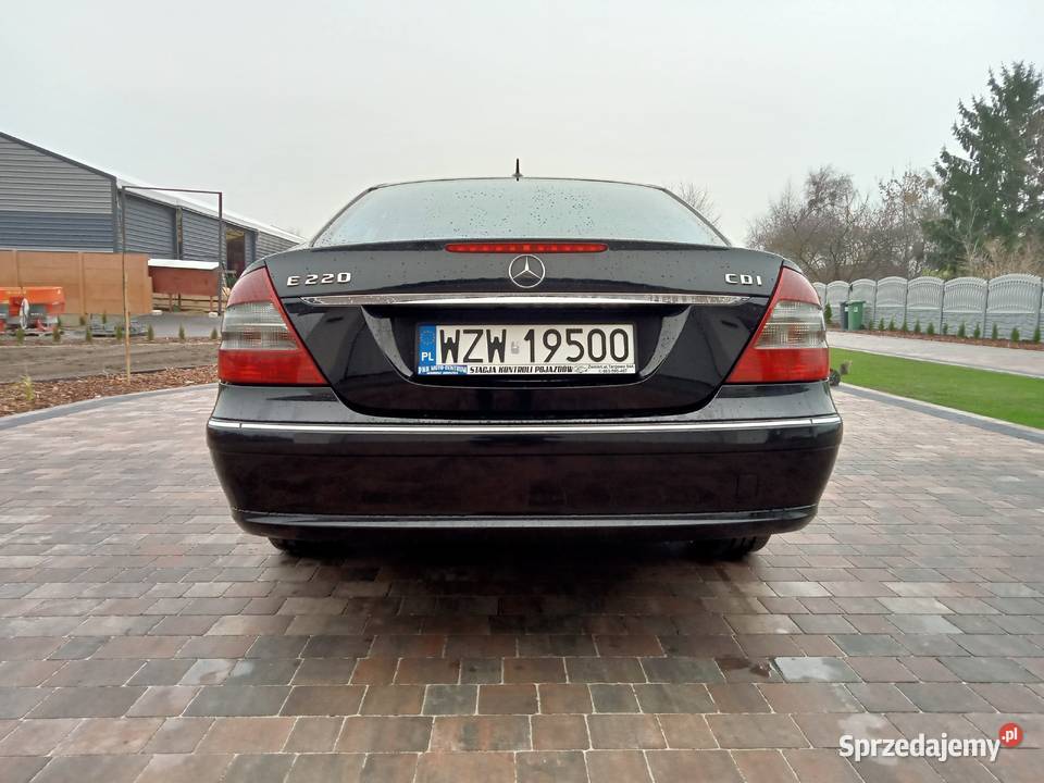 Mercedes W211 lift 22 CDI 170 2007r mazowieckie Zwoleń
