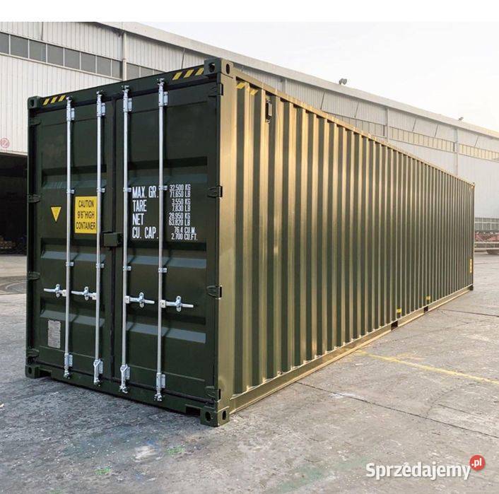 Kontener morski magazynowy 40HC 12 metrowy śląskie Katowice