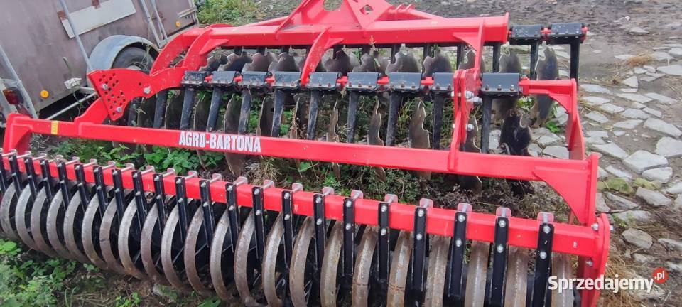 Brona talerzowa 3m agrobartona nieuszkodzony Komarówka Podlaska