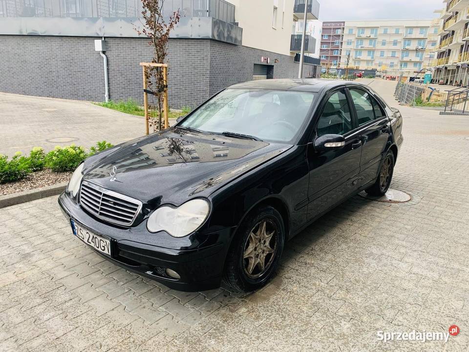Mercedes c w203 sedan benzyna z LPG Szczecin sprzedam