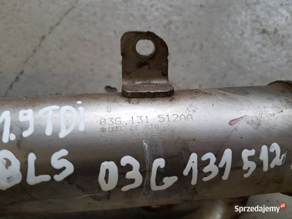 VW GOLF V 19 TDI 20 TDI CHLODNICA SPALIN osobowe Turek