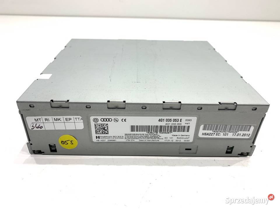 TUNER RADIA AUDI A7 4G 4G1035053E 1018