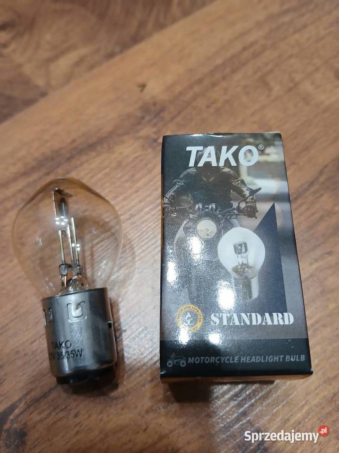 ŻARÓWKA 12V 3535W B35 BA20D EEC e4 TAKO zachodniopomorskie Resko