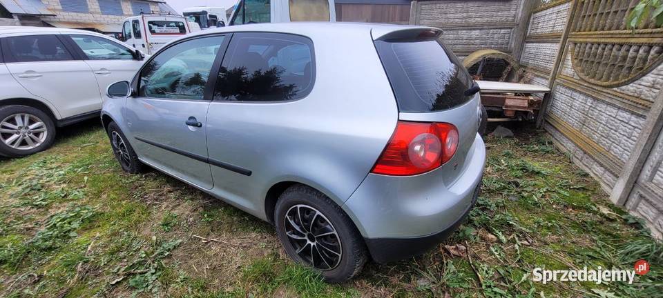 Volkswagen Golf V 14 benzyna 2004 bez wkładu srebrny Konie