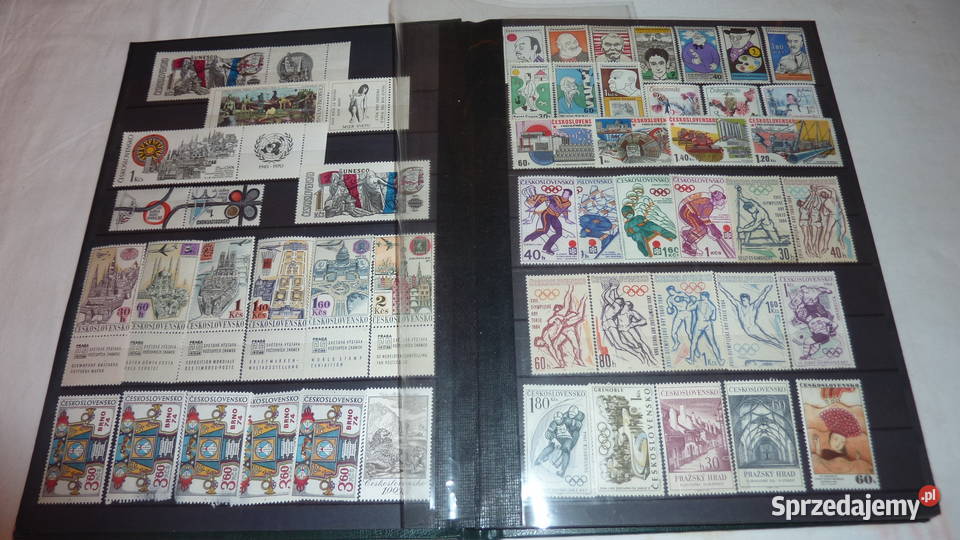 Klaser znaczków Czechosłowacja Antyki, Sztuka, Kolekcje Bukowno