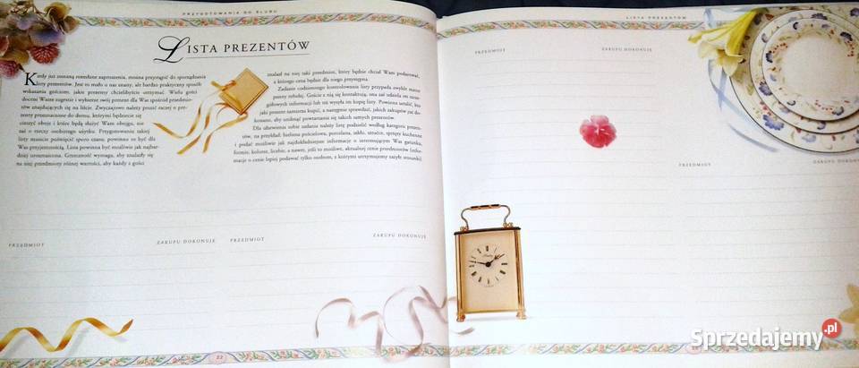 Młoda para Poradnik i książka pamiątkowa Chełm