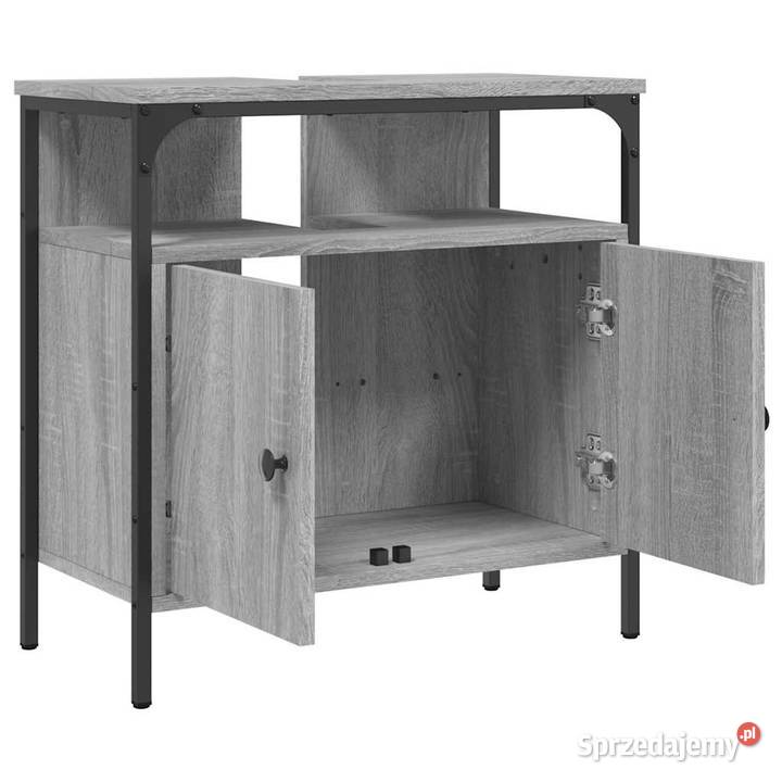 Szafka pod umywalkę szary dąb sonoma 60x30x60 mazowieckie Warszawa