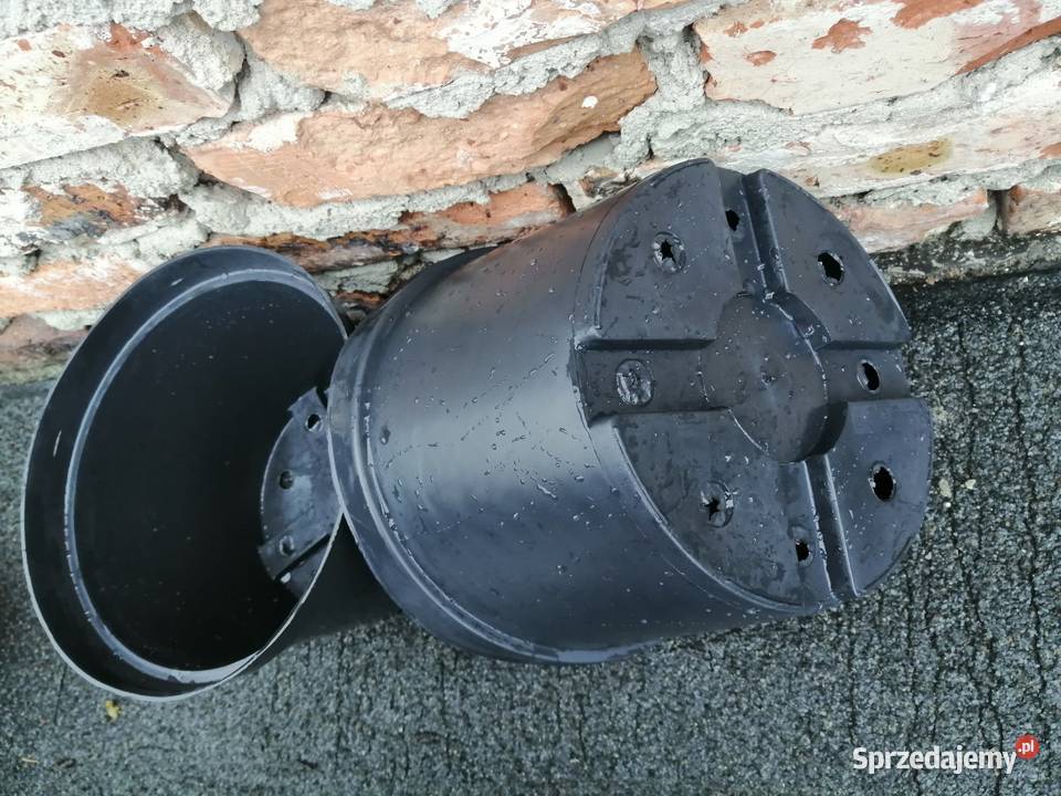 Doniczki 5 litrów NOWE śr 23 5L okrągłe Siewierz