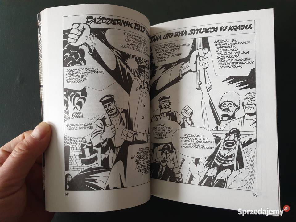 1917 to było komiks propagandowy PRL pomorskie Gdynia