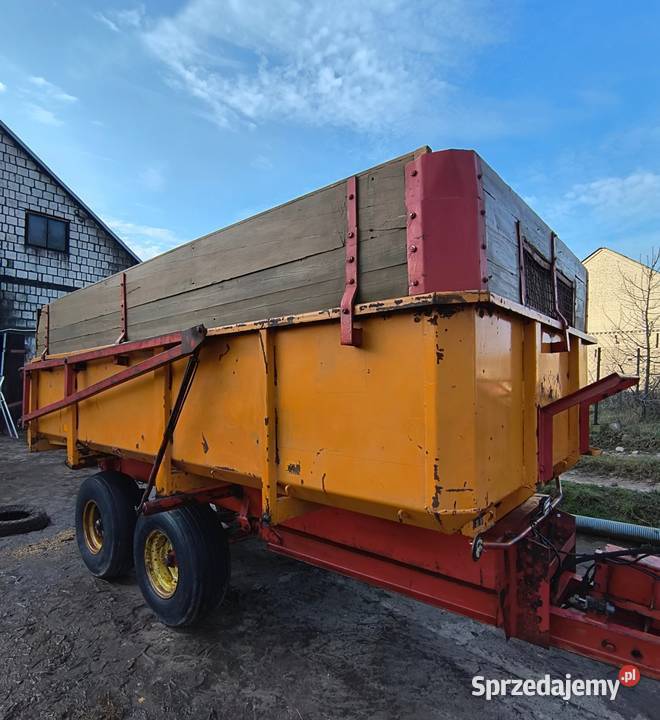 Sprzedam przyczepa skorupowa Miedema 10t Łomża
