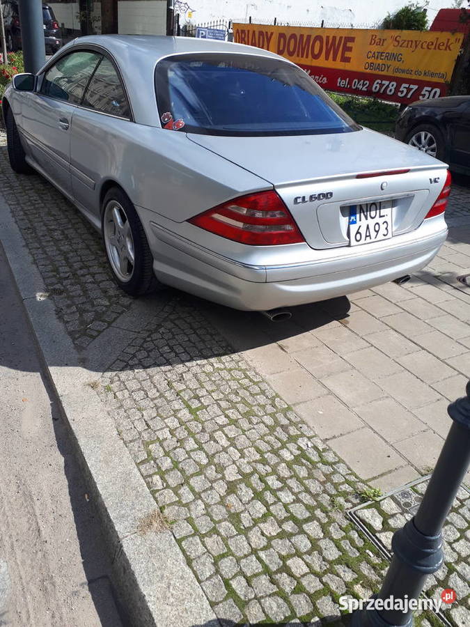 Mercedes cl 600 v12 02r 103 zamiana CL Łódź