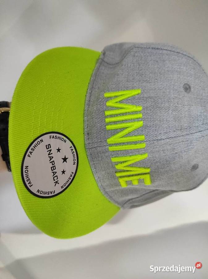 Czapka z daszkiem regulowana Mini me neonowa Rozmiar 54 Płock
