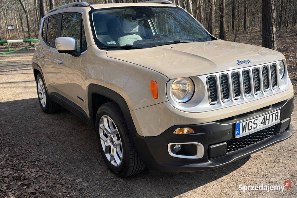 Sprzedam Jeep Renegate 14 benzyna Gaz Skora Alu skórzana tapicerka Warszawa