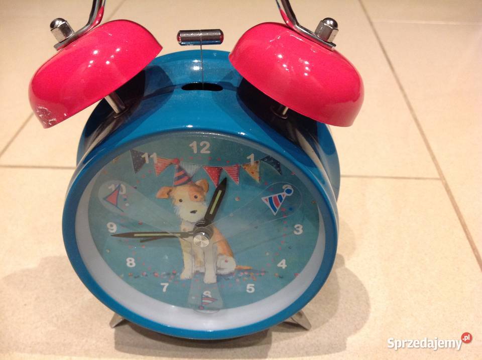 Zegarek Budzik Metalowy lubuskie Nowa Sól sprzedam