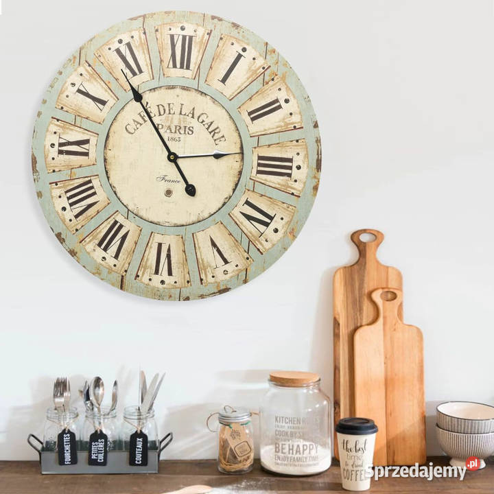 Zegar ścienny wielokolorowy 60 MDF WM325183 mazowieckie