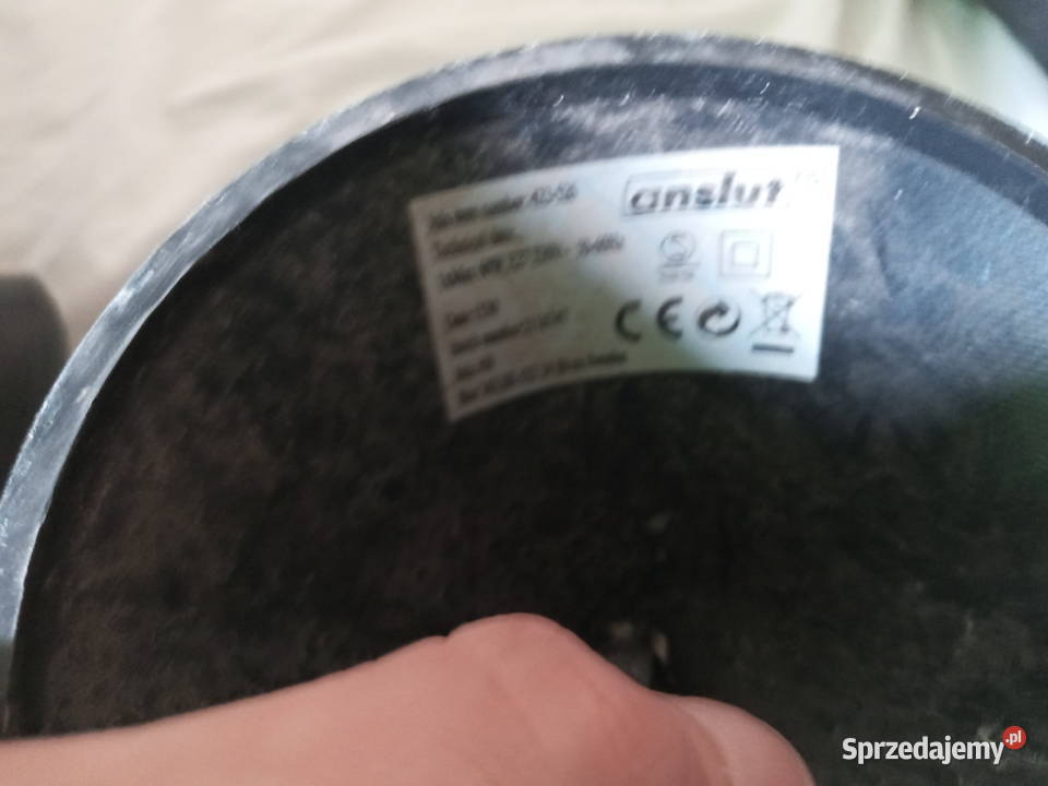 Czarna lampa sufitowa średnica 30 mazowieckie Warszawa sprzedam