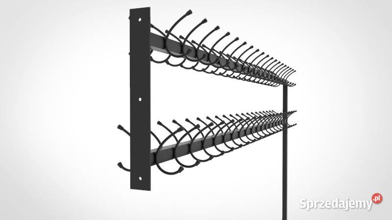 Wieszak stały stojącowiszący dwurzędowy 100 Ligota