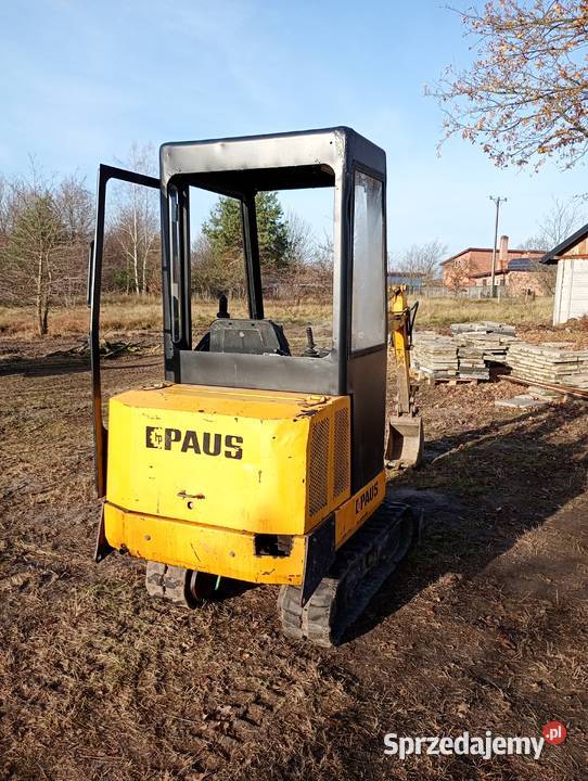 Minikoparka Paus 1600 Tomaszów Mazowiecki sprzedam