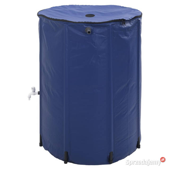 Zbiornik na wodę z kranikiem składany 750 L PVC mazowieckie
