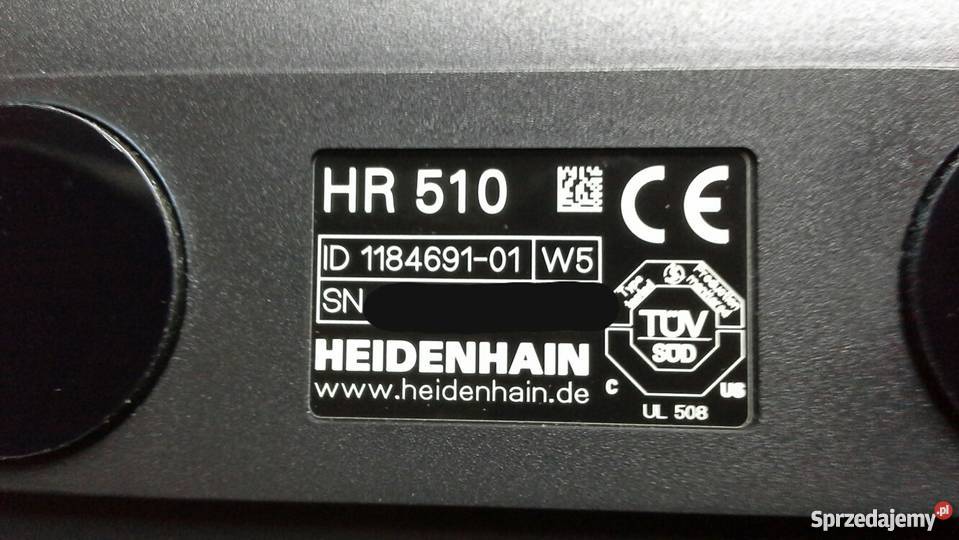 Pilot HR 510 Heidenhain kółko ręczne handrad śląskie Zabrze