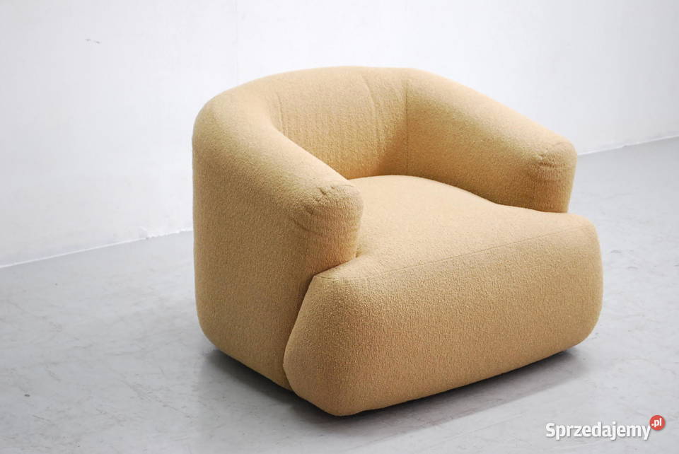 SBO Fotel Sofia jasno brązowy tkanina 72cm