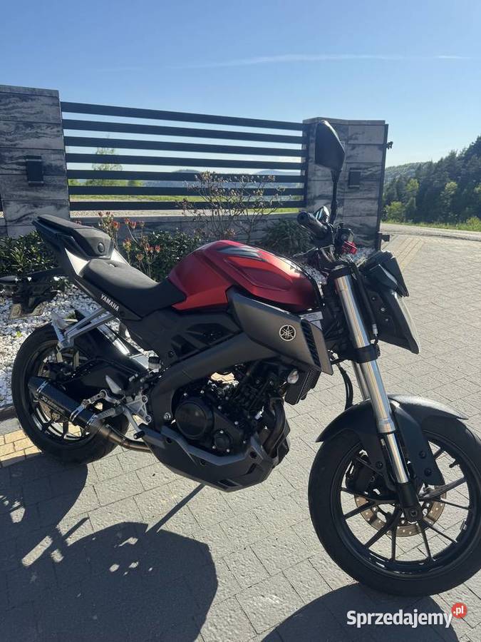 YAMAHA MT 125 ABS 2015 Czchów sprzedam