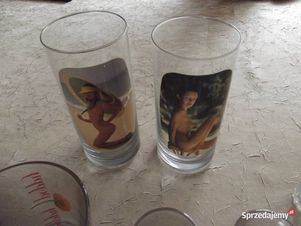 Szklanki ozdobne literatki uhwyty do szklanek Piekary Śląskie sprzedam